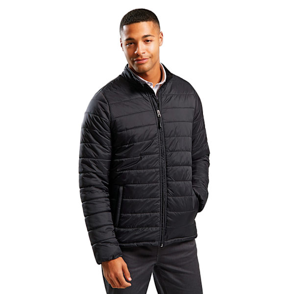 Premier Mens Recyclight Padded Jacket 4XL Svart Black 4XL