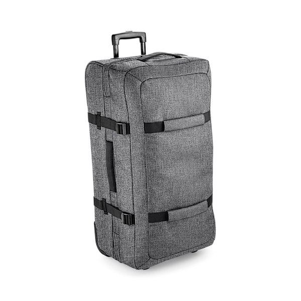 BagBase Escape Check-In Wheelie Bag One Size Grey Marl Grey Marl One Size