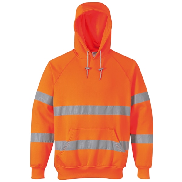 Portwest Unisex Hi-Vis Säkerhetströja med Huva / Hoodie S Orange Orange S