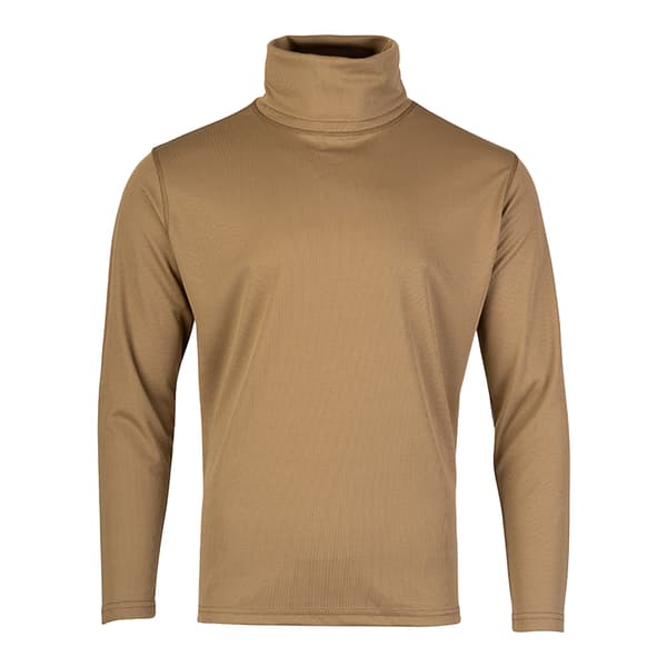 Viper Tactical Camo Roll Neck Midlayer för män, L Coyote Coyote L