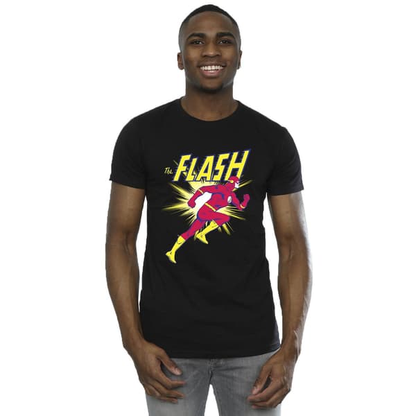 DC Comics Herr The Flash Löpar T-shirt M Svart Black M