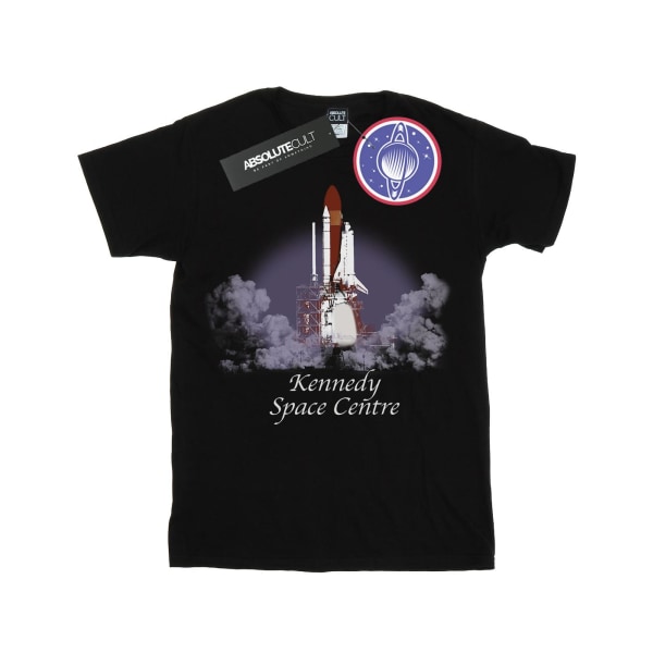 NASA Mens Kennedy Space Center Lift Off T-shirt 4XL Svart Black 4XL