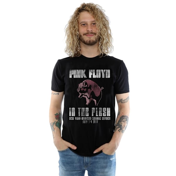 Pink Floyd Mens In The Flesh T-Shirt XXL Svart Black XXL