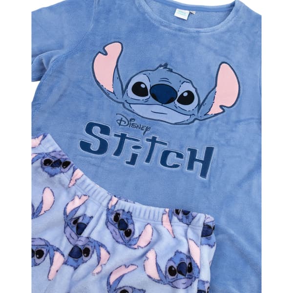 Lilo & Stitch Dam/Dam Stitch Långärmad Lång Pyjamas Set Blue L
