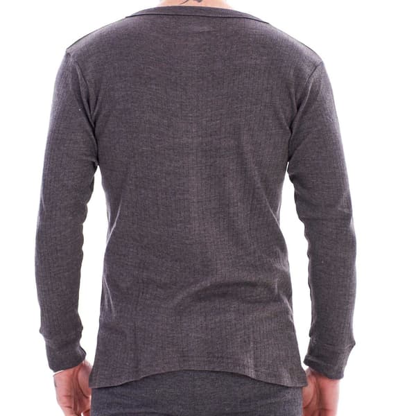 Keanu Termisk Långärmad T-shirt för Män (3-pack) M Grå Grey M