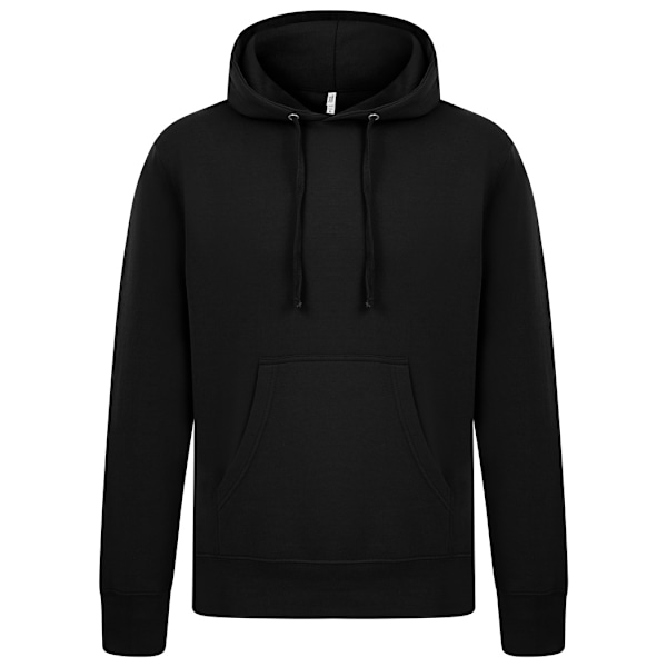 Casual Classics Herr Ringspun Bomulls Hoodie M Svart Black M