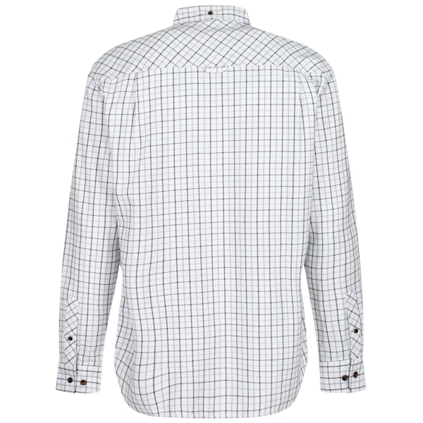 Regatta Professional Herr Rutig Skjorta M Vit/Blå White/Blue M