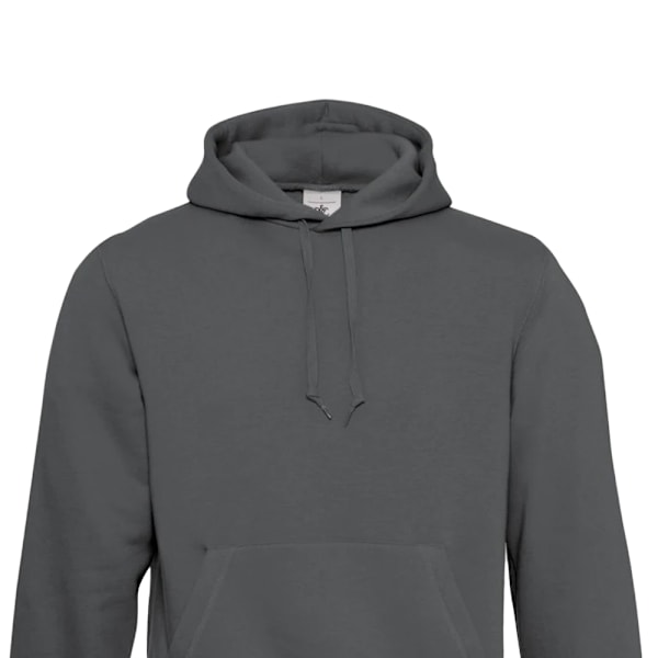 B&C Unisex Adult Hooded Hoodie XXS Stålgrå Steel Grey XXS