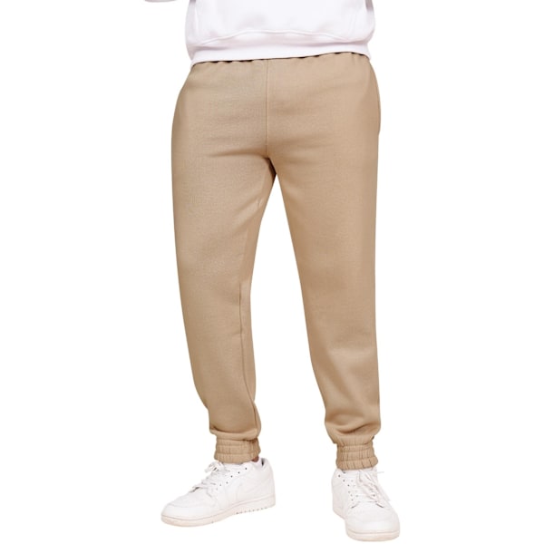 Casual Classics Unisex Vuxen Blandad Core Ringspun Bomull Lång Sand XXL