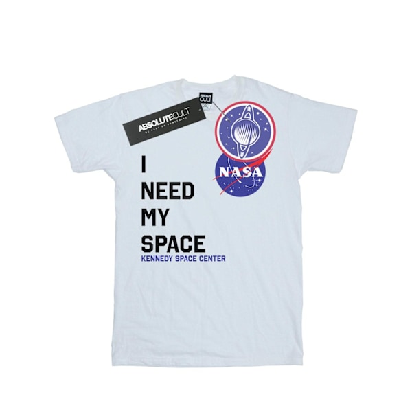 NASA Herr I Need My Space T-shirt M Vit White M