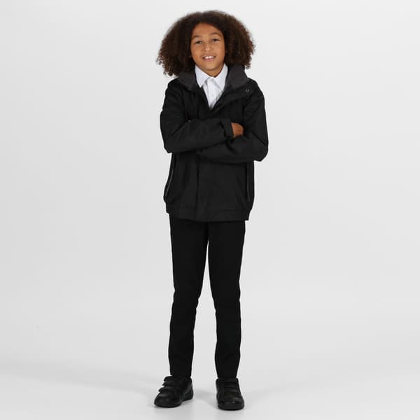 Regatta Professional Barn/Barn Vattentät Vindtät Dover Black/Ash 36