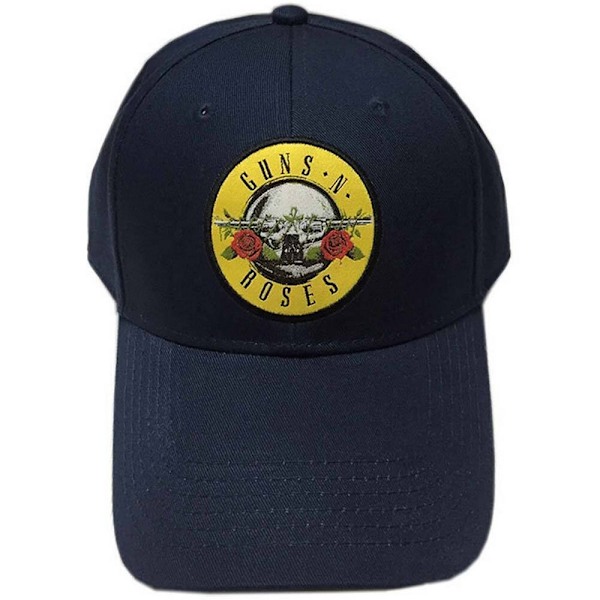 Guns N Roses Unisex Vuxen Cirkellogotyp Baseballkeps One Size Nav Navy Blue One Size