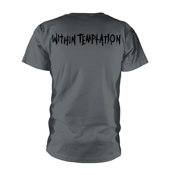 Within Temptation Unisex Adult Purge Jumbo T-Shirt S Grå Grey S