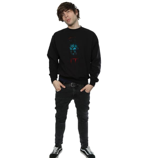 It Herr Pennywise Avloppströja S Svart Black S