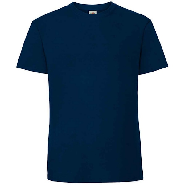 Fruit Of The Loom Mens Ringspun Premium T-Shirt 2XL Mountain Blå Mountain Blue 2XL