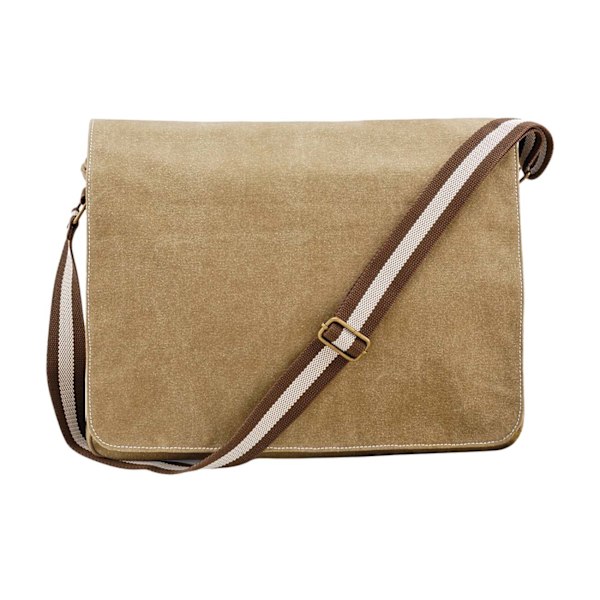 Quadra Vintage Canvas Despatch Bag - 14 liter (2-pack) En Sahara One Size