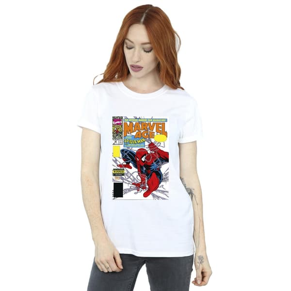 Marvel Dam/Dam Spider-Man Marvel Age Comic Cover Bomull B Black XL