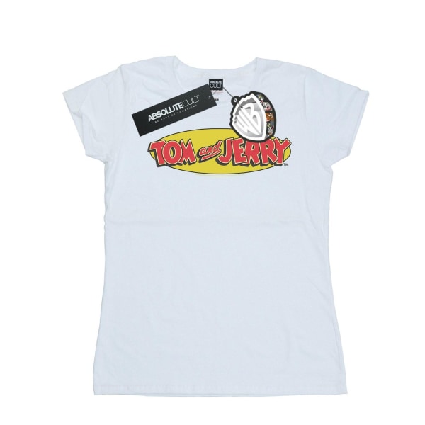 Tom And Jerry Dam/Dam Inline Logo Bomull T-shirt S Vit White S