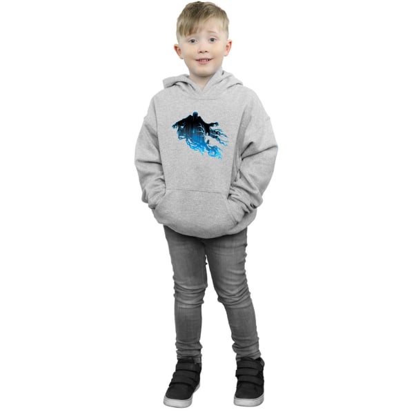 Harry Potter Pojkar Dementor Silhouette Hoodie 7-8 År Svart Black 7-8 Years