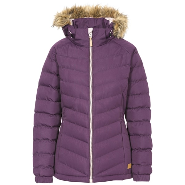 Trespass Womens/Ladies Nadina Vattentät Vadderad Jacka M Potent Potent Purple M