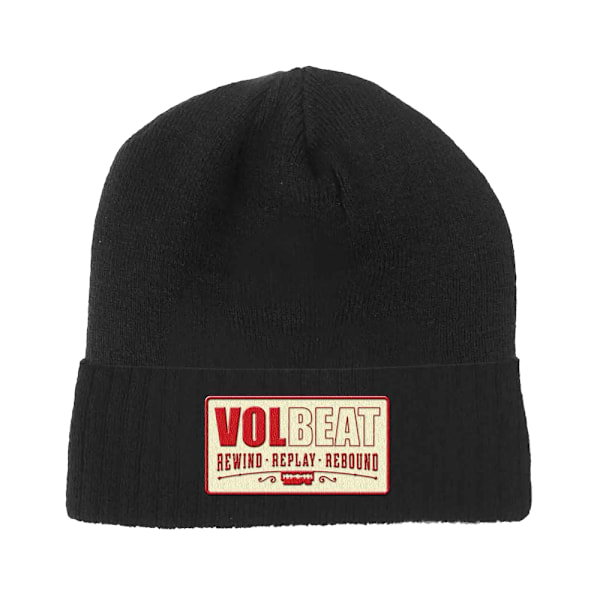 Volbeat Unisex Vuxen Rewind, Replay, Rebound Mössa One Size Bl Black One Size