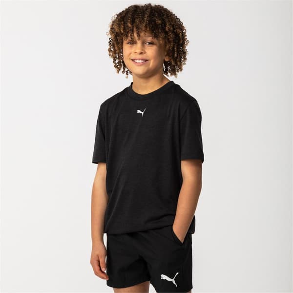 Puma Träningströja för barn Train All Day 7-8 år Svart Black 7-8 Years
