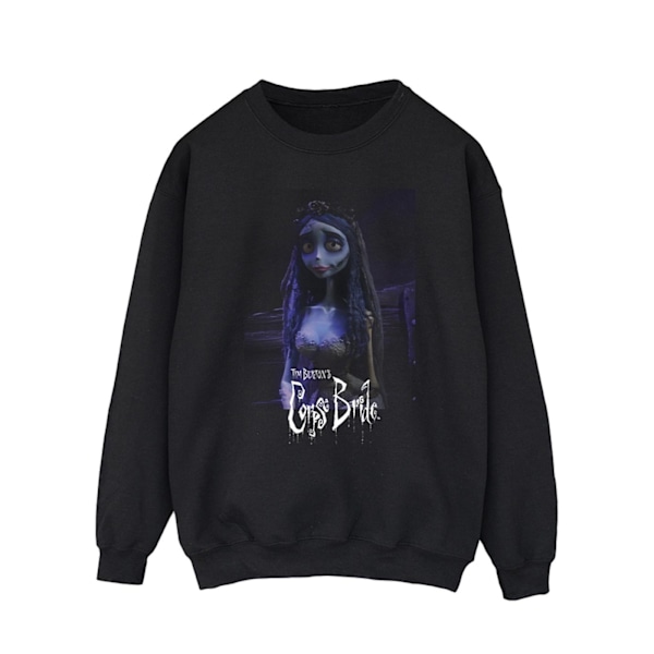 Corpse Bride Herr Emily Poster Sweatshirt XXL Svart Black XXL
