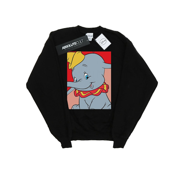Disney Herr Dumbo Porträtt Sweatshirt M Svart Black M