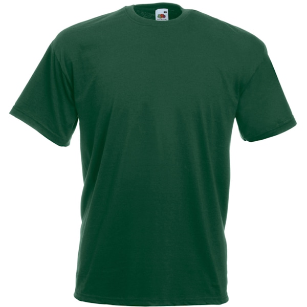 Herr Value Kortärmad Casual T-shirt X Large Mörkgrön Dark Green X Large