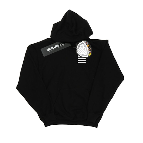 Looney Tunes Herr Taz Stripes Faux Pocket Hoodie L Svart Black L