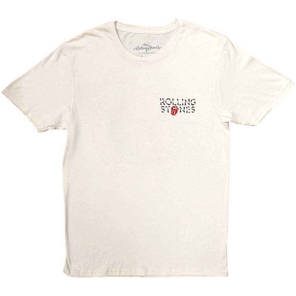 The Rolling Stones Unisex Adult Hackney Diamonds Circle Logo Ba Natural M