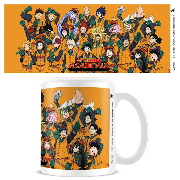 My Hero Academia Student Celebration Mug En Storlek Gul/Vit Yellow/White One Size