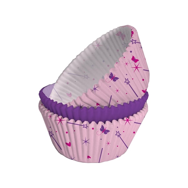 Creative Party Fairy Muffin och Cupcake Cases (Förpackning om 75) En Pink/Purple One Size