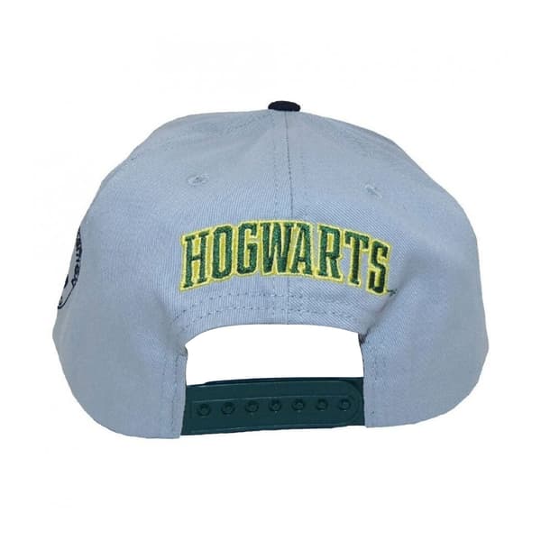 Harry Potter Slytherin Snapback Cap One Size Grå/Grön Grey/Green One Size
