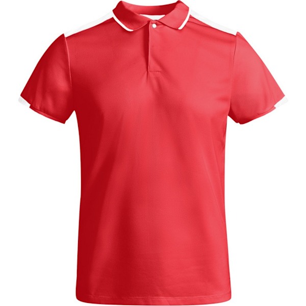 Roly Barn/Kids Tamil Kortärmad Poloskjorta 4 År Röd/ Red/White 4 Years