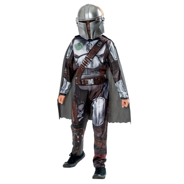 Star Wars: The Mandalorian Childrens/Kids Costume 10-12 Years B Black 10-12 Years