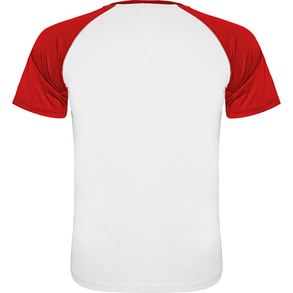 Roly Unisex Indianapolis T-shirt med korta ärmar för sport, 3XL Red 3XL