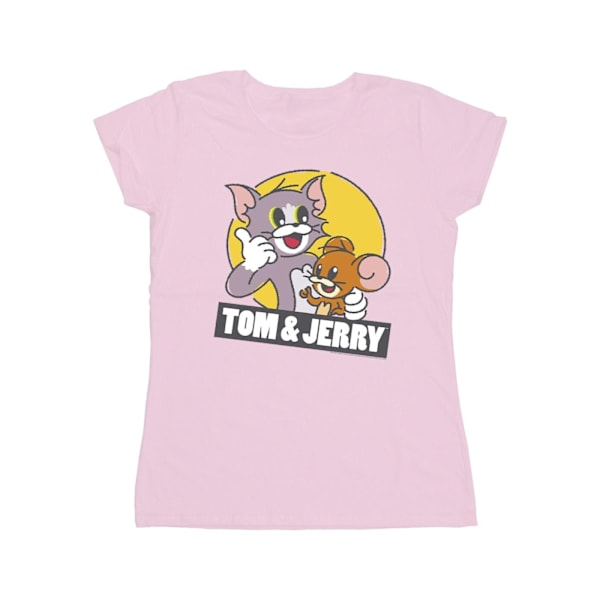 Tom And Jerry Dam/Dam Sketch Logo Bomull T-shirt XXL Baby Baby Pink XXL