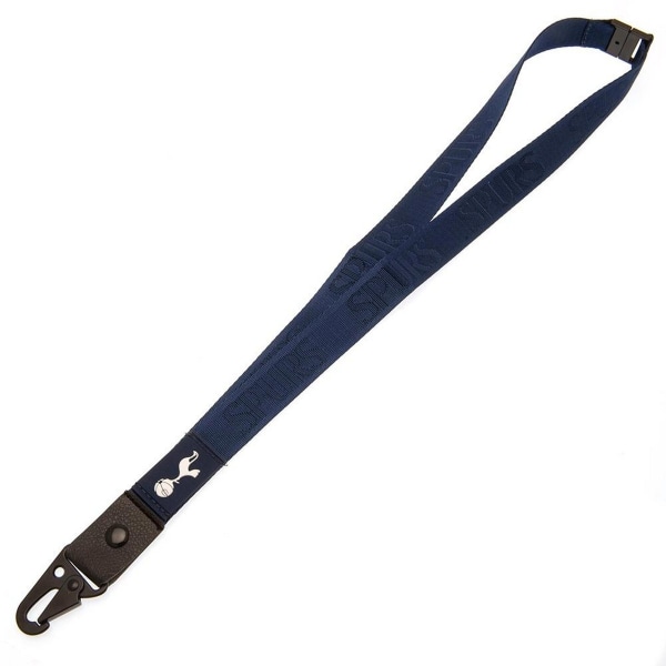 Tottenham Hotspur FC Deluxe Crest Lanyard One Size Marinblå/Wh Navy Blue/White One Size