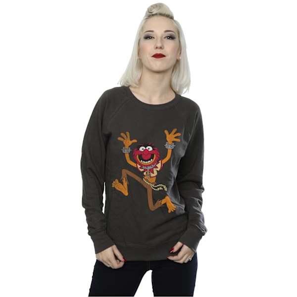 The Muppets Dam/Damer Animal Sweatshirt XXL Ljus Grafit Light Graphite XXL