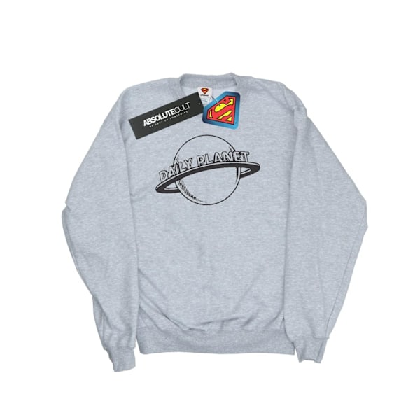 DC Comics Superman Daily Planet Sweatshirt 4XL Sports Grey Sports Grey 4XL
