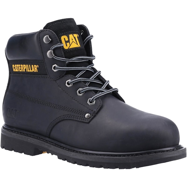 Caterpillar Powerplant S3 Lädersäkerhetskängor 13 UK Svart Black 13 UK