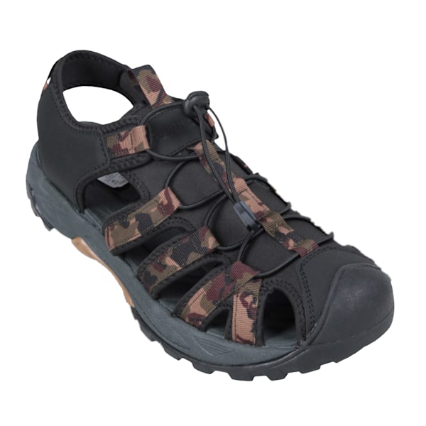 Mountain Warehouse Crete Camo Sandaler Herr 12 UK Khaki Khaki 12 UK
