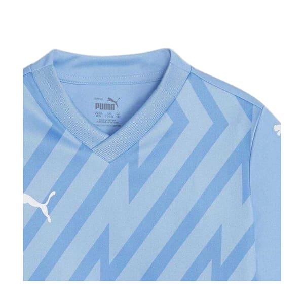 Puma Teamglory T-shirt för barn 11-12 år Blå/Vit Blue/White 11-12 Years