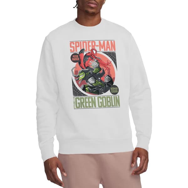 Spider-Man Unisex Vuxen Vs Green Goblin Sweatshirt M Vit White M