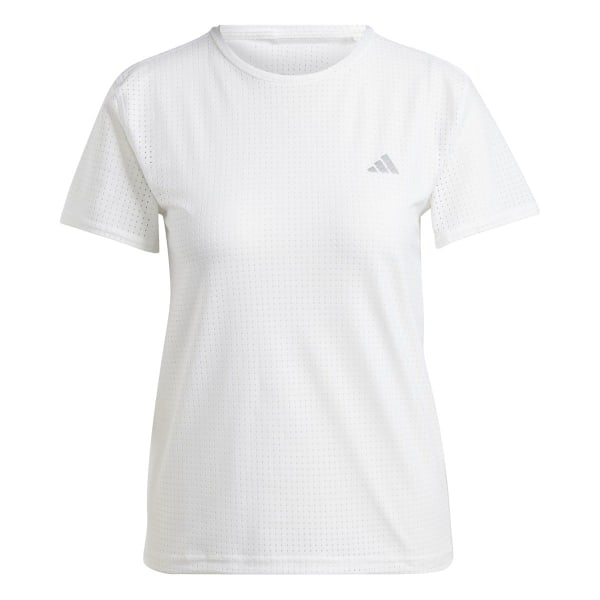Adidas Dam/Dam Fast Löpar T-shirt S Vit White S