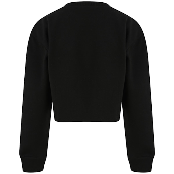 SF Minni Girls Slounge Sweatshirt 7-8 år Svart Black 7-8 Years