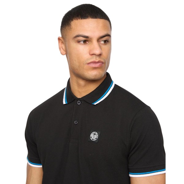 Henleys Herr Henalpha Pikétröja L Svart Black L