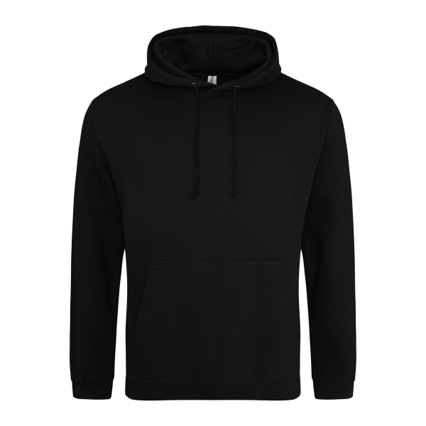 Awdis Unisex College Hooded Sweatshirt / Hoodie XS Deep Black Deep Black XS