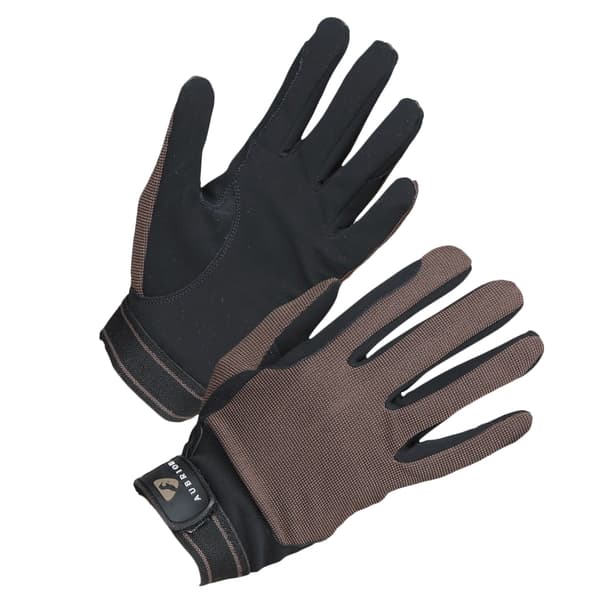 Aubrion Barn/Barn Mesh Ridhandskar XL Brun Brown XL
